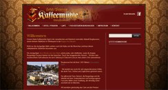 Desktop Screenshot of kaffeemuehle-burghausen.de